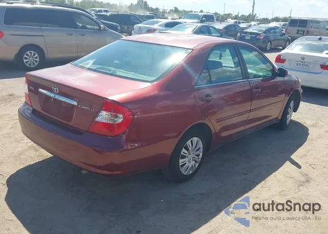 2002 Toyota Camry Le from USA, damaged, VIN 4T1BE32K72U015418